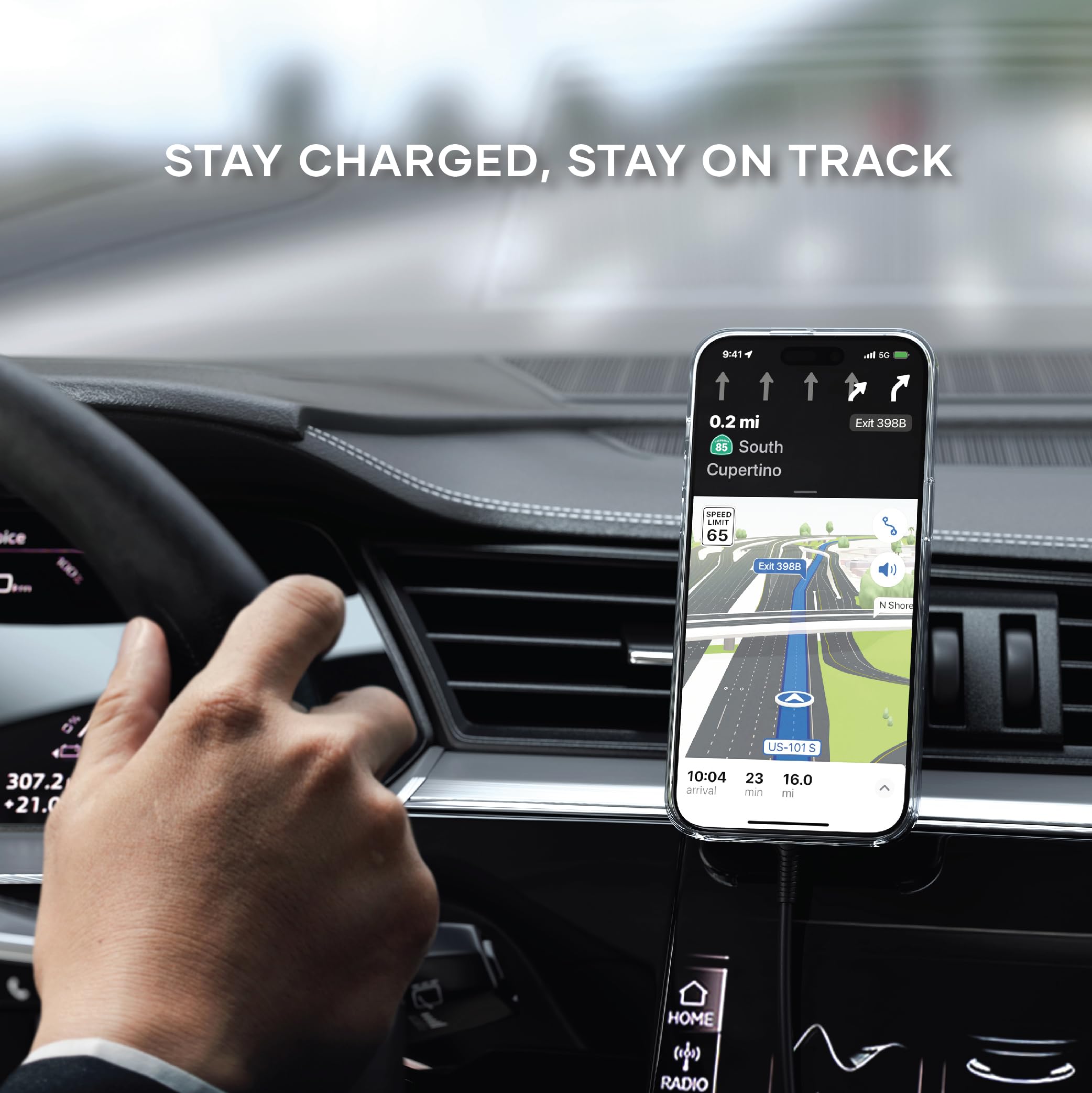 Satechi Qi2 Wireless Car Charger, Travel Friendly Car Phone Mount Charger for Air Vents, 15W Fast Chargers, for iPhone 17 to 12 Series - Image 7