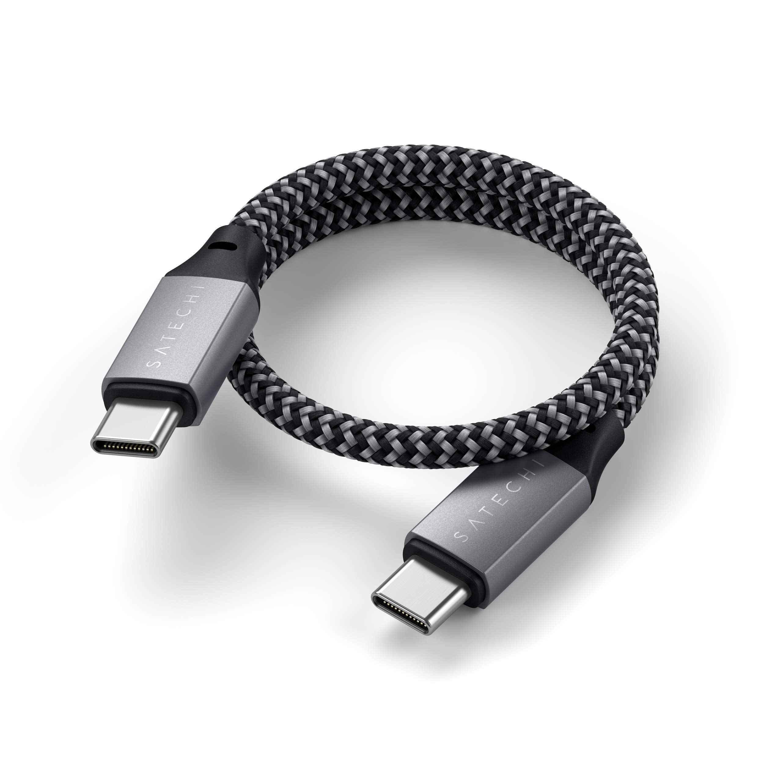 Satechi USB C to USB C Cable 100W, 10in/25cm, for iPhone 17 to 15 Series, iPad Air/Pro M5/M4/M3, MacBook Air/Pro M5/M4/M3 Galaxy S25, Android, Windows - Image 4